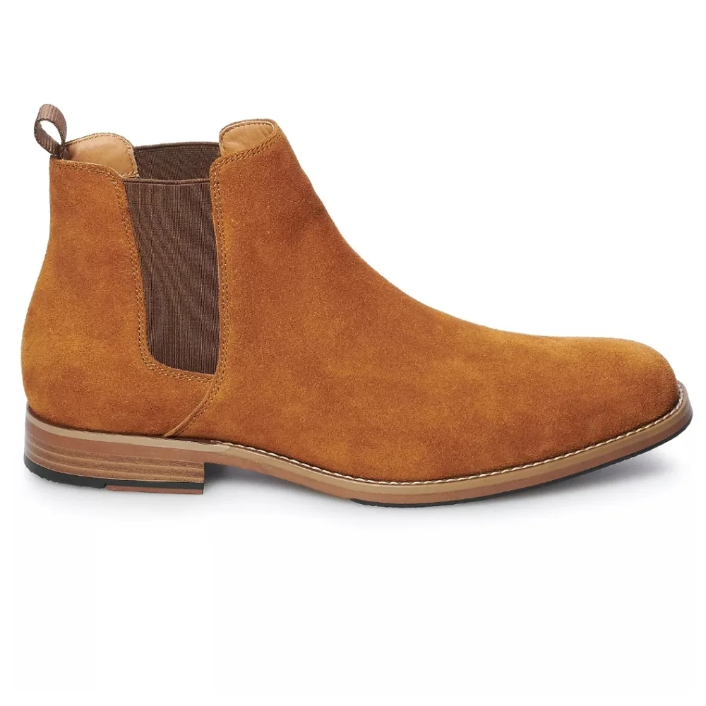 New Sonoma Men's Kristopher Boot in Whiskey Suede
